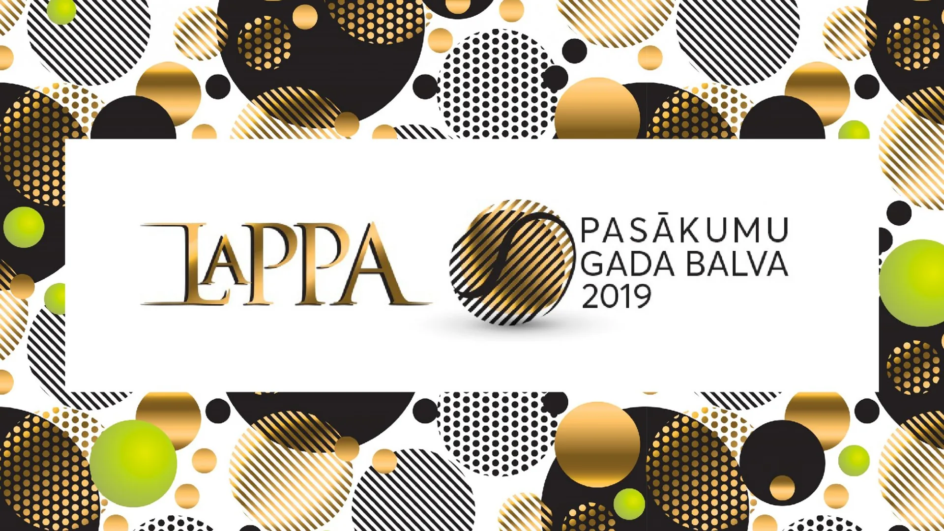 Latvijas Pasākumu gada balva 2019