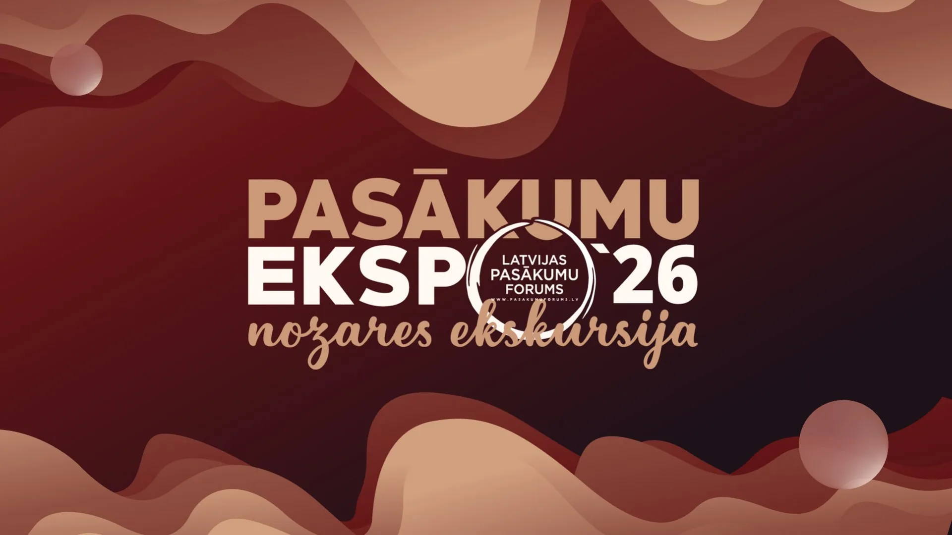 Pasākumu nozares izstāde Pasākumu ekspo 2026